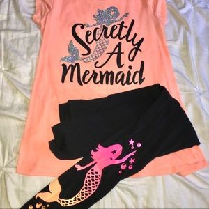 Mermaid Shirt and Leggings